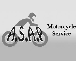 A.S.A.P MOTORCYCLE SERVICE logo