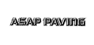 ASAP PAVING logo