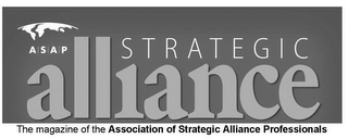 ASAP STRATEGIC ALLIANCE THE MAGAZINE OF THE ASSOCIATION OF STRATEGIC ALLIANCE PROFESSIONALS logo