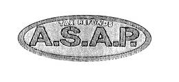 A.S.A.P. TAX REFUNDS logo