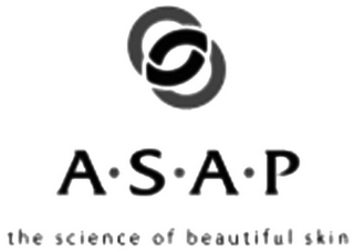 A·S·A·P THE SCIENCE OF BEAUTIFUL SKIN logo