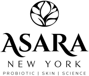 ASARA NEW YORK PROBIOTIC SKIN SCIENCE logo