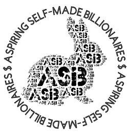ASB ASPIRING SELF-MADE BILLIONAIRES  $ ASPIRING SELF-MADE BILLIONAIRES $ logo