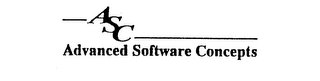 ASC ADVANCED SOFTWARE CONCEPTS logo