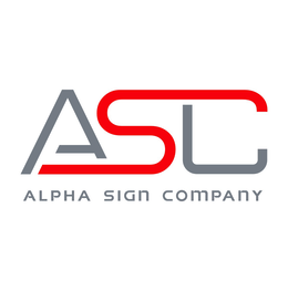 ASC ALPHA SIGN COMPANY logo