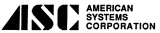 ASC AMERICAN SYSTEMS CORPORATION logo