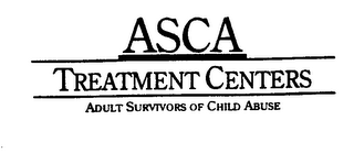 ASCA TREATMENT CENTERS ADULT SURVIVORS OF CHILD ABUSE logo