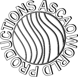 ASCAO WORLD PRODUCTIONS logo