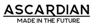 ASCARDIAN MADE IN THE FUTURE logo