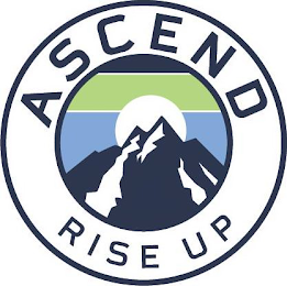 ASCEND RISE UP logo