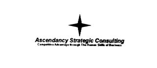 ASCENDANCY STRATEGIC CONSULTING COMPETITIVE ADVANTAGE THROUGH THE HUMAN SKILLS OF BUSINESS logo