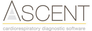 ASCENT CARDIORESPIRATORY DIAGNOSTIC SOFTWARE logo
