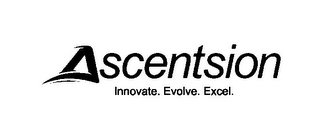 ASCENTSION INNOVATE. EVOLVE. EXCEL. logo