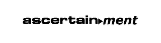 ASCERTAIN-MENT logo
