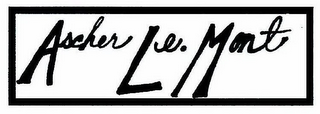 ASCHER LE. MONT logo