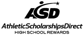 ASD ATHLETICSCHOLARSHIPSDIRECT HIGH SCHOOL REWARDS logo