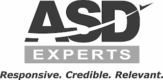 ASD EXPERTS RESPONSIVE. CREDIBLE. RELEVANT. logo
