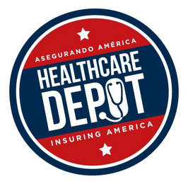 ASEGURANDO AMERICA HEALTHCARE DEPOT INSURING AMERICA logo