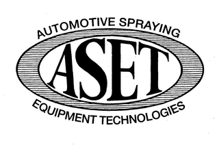 ASET AUTOMOTIVE SPRAYING EQUIPMENT TECHNOLOGIES logo