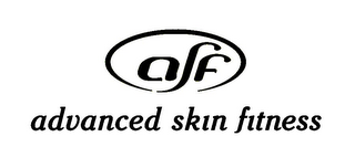 ASF ADVANCED SKIN FITNESS logo