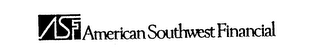 ASF AMERICAN SOUTHWEST FINANCIAL logo