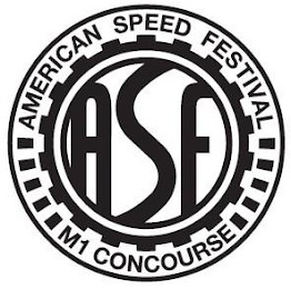 ASF AMERICAN SPEED FESTIVAL M1 CONCOURSE logo