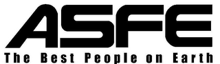 ASFE THE BEST PEOPLE ON EARTH logo