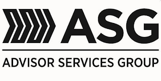 ASG ADVISOR SERVICES GROUP logo