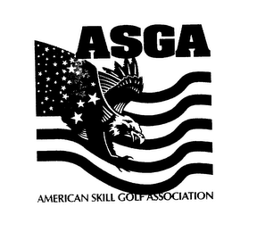 ASGA AMERICAN SKILL GOLF ASSOCIATION logo