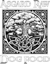 ASGARD RAW DOG FOOD logo
