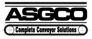 ASGCO COMPLETE CONVEYOR SOLUTIONS logo
