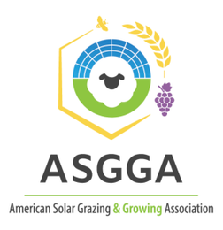 ASGGA AMERICAN SOLAR GRAZING & GROWING ASSOCIATION logo