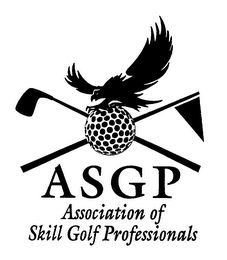 ASGP ASSOCIATION OF SKILL GOLF PROFESSIONALS logo