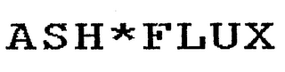 ASH FLUX logo