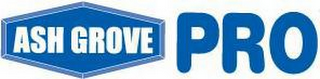 ASH GROVE PRO logo