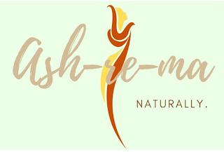 ASH-RE-MA NATURALLY. logo