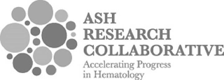 ASH RESEARCH COLLABORATIVE ACCELERATINGPROGRESS IN HEMATOLOGY logo