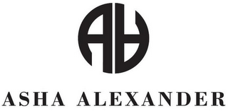 ASHA ALEXANDER logo