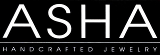 ASHA HANDCRAFTED JEWELRY logo