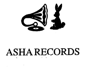 ASHA RECORDS logo