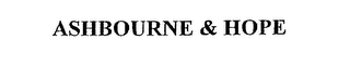 ASHBOURNE & HOPE logo
