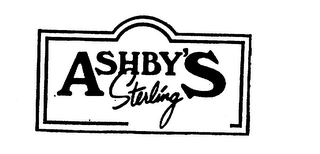 ASHBY'S STERLING logo