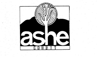 ASHE COUNTY logo