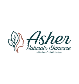 ASHER NATURALS SKINCARE ASHERNATURALS.COM logo