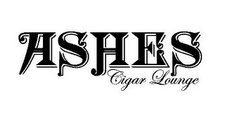 ASHES CIGAR LOUNGE logo