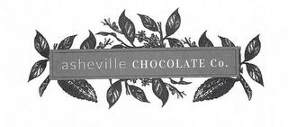 ASHEVILLE CHOCOLATE CO. logo