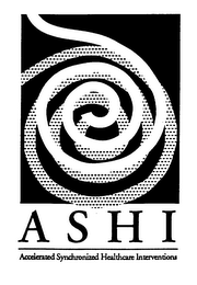 ASHI ACCELERATED SYNCHRONIZED HEALTHCARE INTERVENTIONS logo