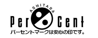 ASHITABA PER CENT logo