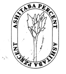 ASHITABA PERCENT logo
