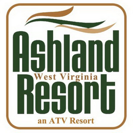 ASHLAND WEST VIRGINIA RESORT AN ATV RESORT logo